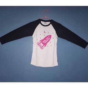 Girl on a Mission” Rockets Raglan Shirt